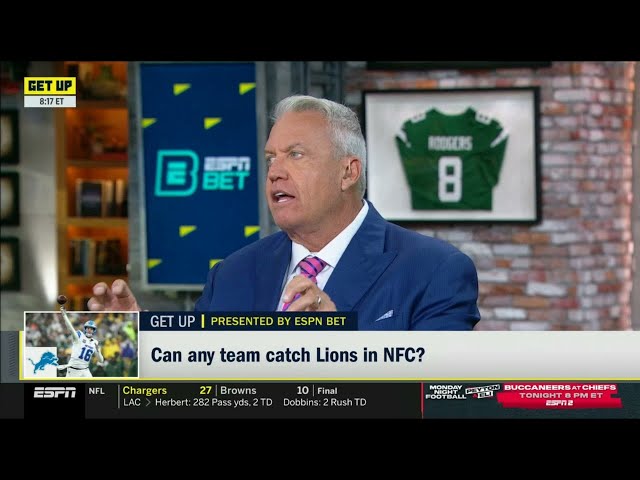 GET UP | "No one team can catch Lions in NFC" - Rex Ryan on Jared Goff down Love and Packers 24-14