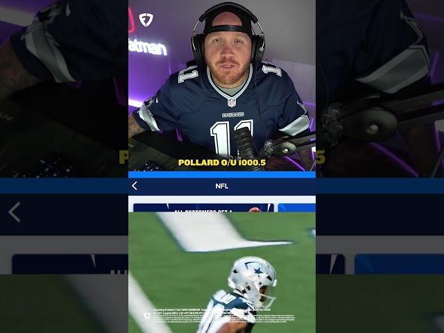 TimTheTatMan Picks Dallas Cowboys Props 🤠