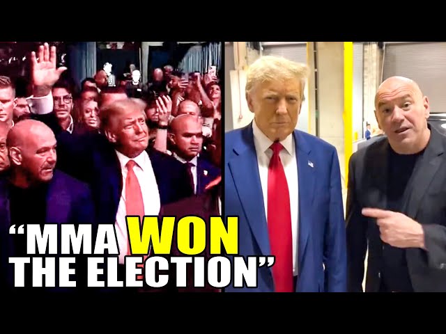 How Dana White, Joe Rogan, and the UFC Influenced Trump's Election Win