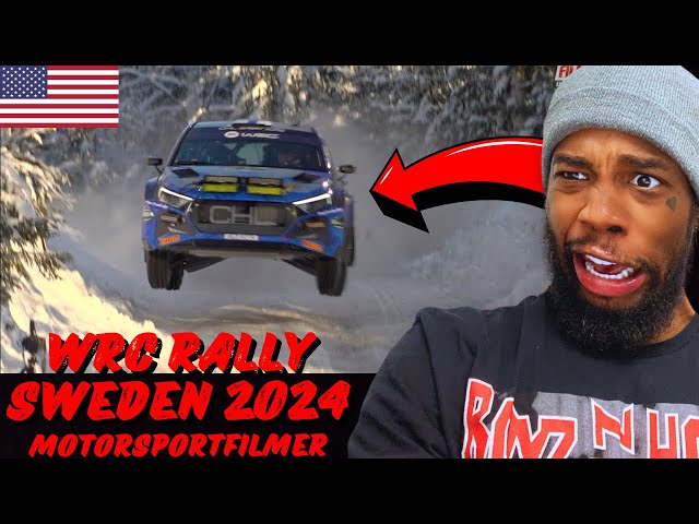 American First Time Watching | WRC Rally Sweden 2024