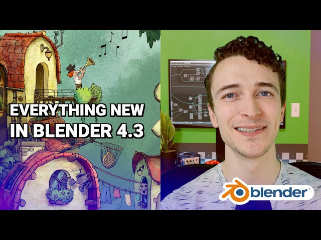 Blender 4.3 New Features Official Overview