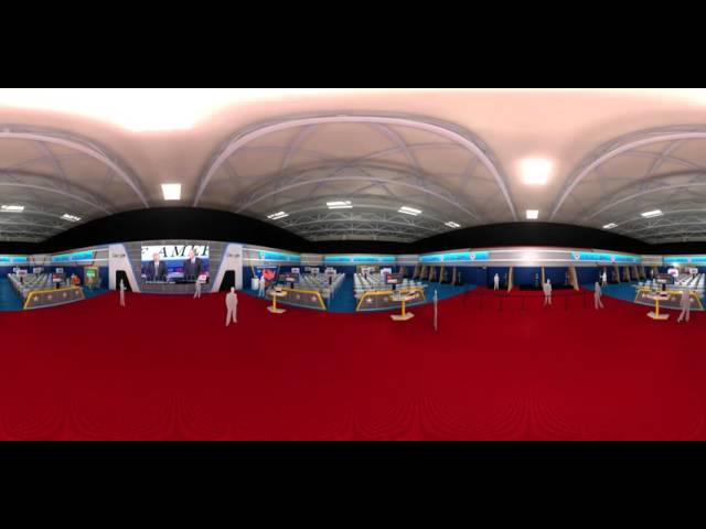 360 VR Animation / GOP Spin Room