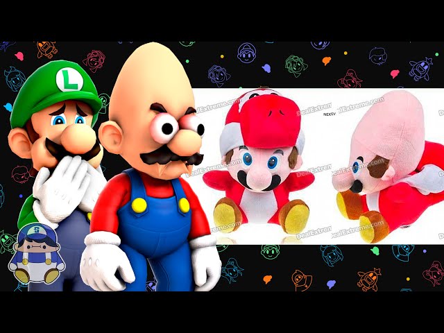 Mario Reacts to Bootleg Mario Toys ft. Luigi