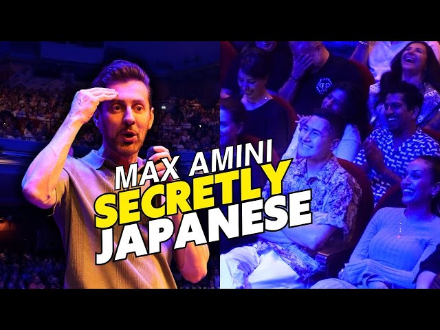 Secretly Japanese | Max Amini | Stand Up Comedy