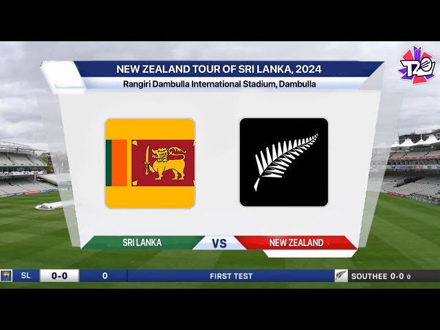 🔴 Live: Sri Lanka Vs New Zealand Live, 3rd ODI | SL Vs NZ | Sri lanka Live Match Today - 1st Innings