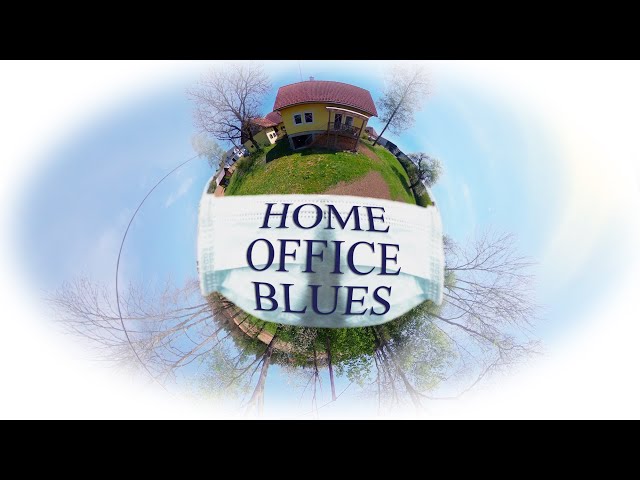 Home Office Blues [Official NON-360° Music Video] | Tiny Planet 4K