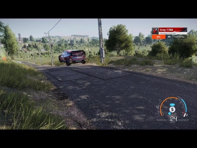 WRC Generations – PS5 MEGA JUMP sur Rude Croatie Hyundai I20 N HDR