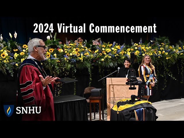 Virtual Commencement: Saturday, May 25 at 2pm ET