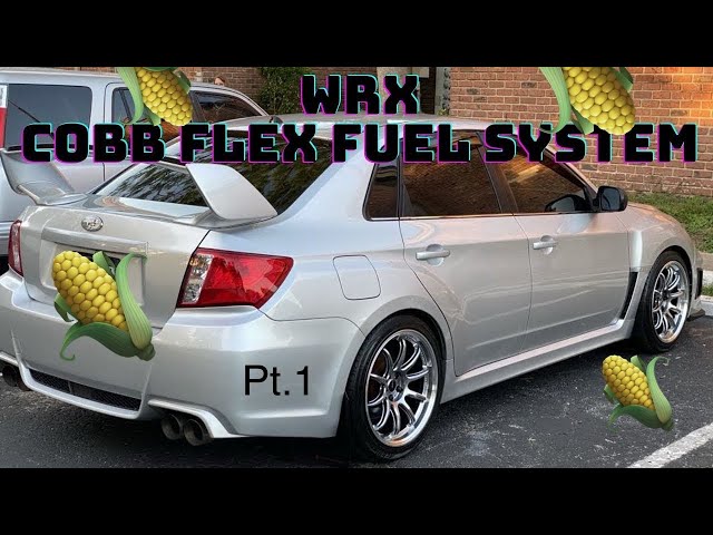 2011 Subaru WRX Cobb Flex Fuel Kit Installation. Part 1.