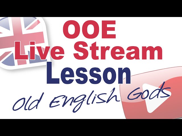 Old English Gods (with Rich) - Live English Lesson!