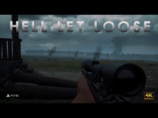 USSR OFFENSIVE | KURSK | SNIPER Gameplay | HELL LET LOOSE