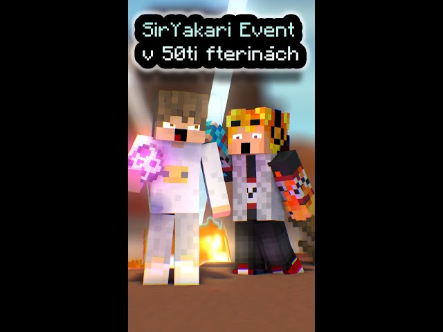 SirYakari event v 50ti fteřinách #shorts