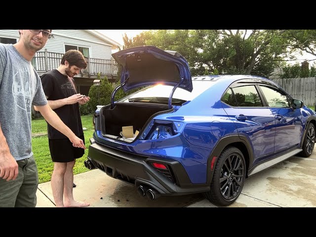 Noble CARBON FIBER! STI WANG & Diffuser - 2022 Subaru WRX