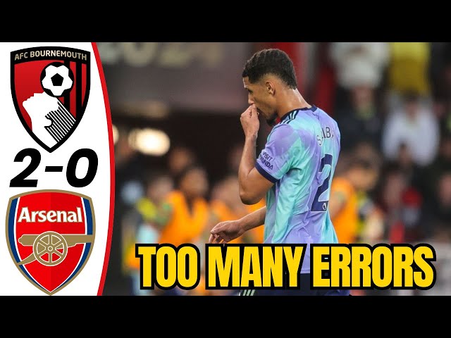 * EGAL RANT * BOURNEMOUTH 2-0 ARSENAL ⚽ PREMIER LEAGUE LIVE REACTION 🔥 SALIBA RED & TOO MANY ERRORS