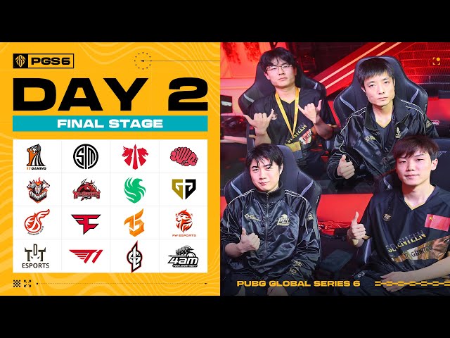 PUBG Global Series 6 Final Stage DAY 2