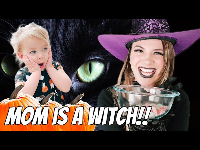 We made Mom a WITCH!!