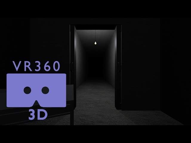 VR 360 3D - A Room To Crush -  4k Cool Horror