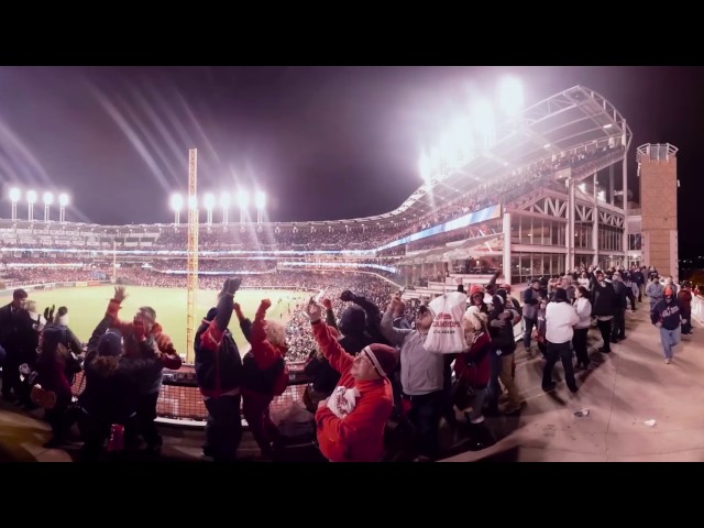 VR 360: Indians lock down World Series Game 1