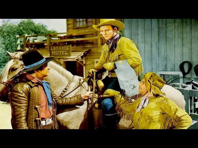 FRONTIER PONY EXPRESS -  Roy Rogers, Lynne Roberts - Full Western Movie / English / HD / 720p