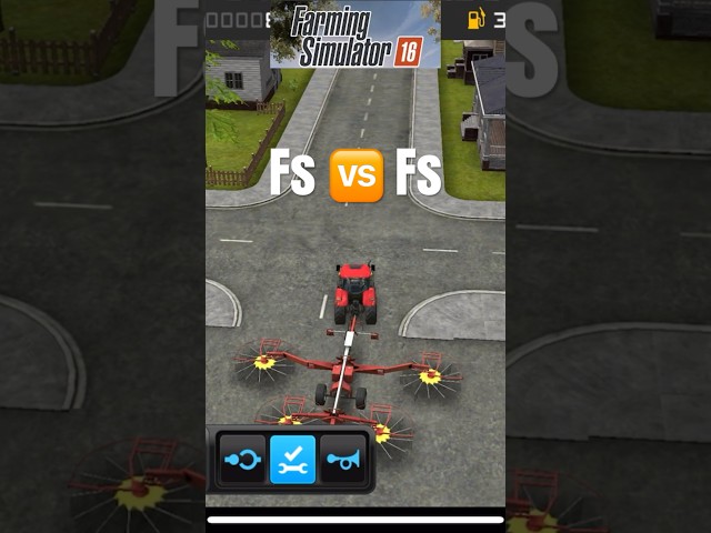 Fs vs Fs🔥#realgame77 #farmingsimulator #shorts #fs14 #fs16 #fs18 #fs20 #fs23 #farming #farmer