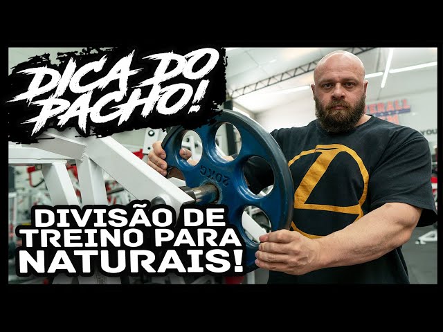 COMO DEVE SER A DIVISAO DE TREINO DE UM NATURAL? | FABRICIO PACHOLOK