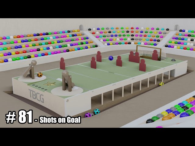 Shots on Goal  - 3D Marble Race