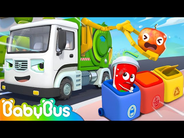 Garbage Truck Song | Vehicle for Kids | Nursery Rhymes and Baby Songs - BabyBus