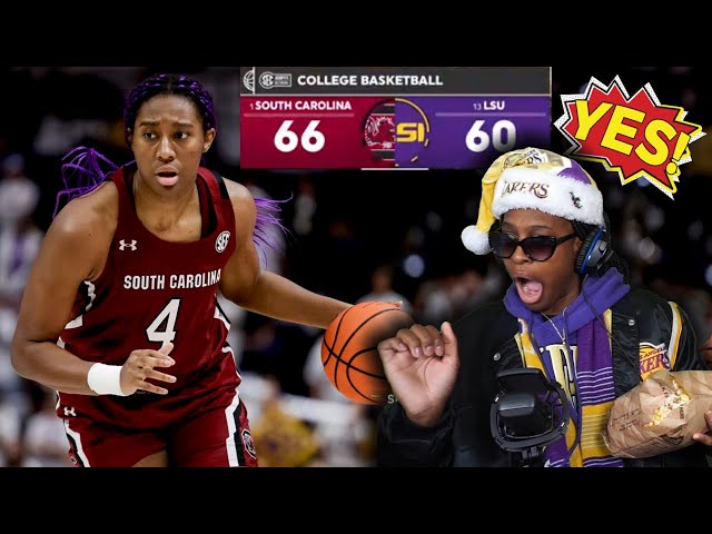 ALIYAH BOSTON LEADS SOUTH CAROLINA OVER LSU! THIS GAME WENT DOWN TO THE WIRE!🔥 (Game Recap)