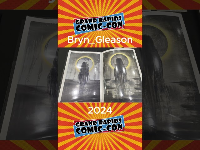 Check out Bryn_Gleason's Art Booth from Grand Rapids Comic Con 2024! #comiccon2024 #grandrapidsmi