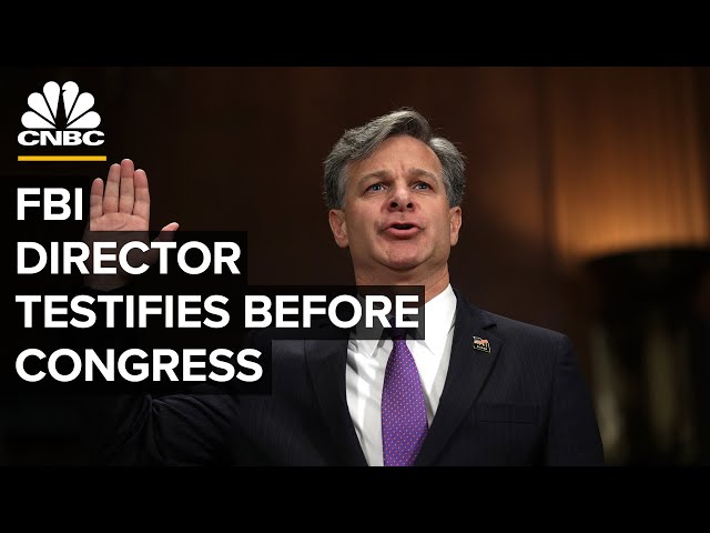 LIVE: FBI Director Christopher Wray testifies before Senate committee at oversight hearing — 12/5/23