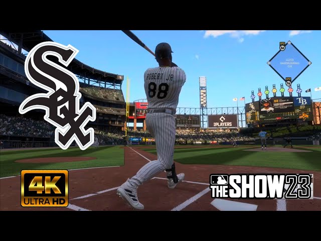 Chicago White Sox vs Tampa Bay Rays! MLB the Show 23! PS5! 4K!