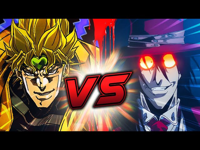 DIO vs Alucard BATTLE Only! - Hellsing VS JoJo's Bizarre Adventure