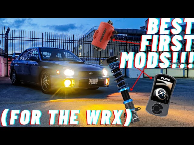 The best FIRST mods for your WRX/STi