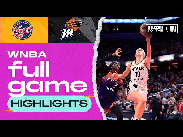 Phoenix Mercury vs. Indiana Fever | FULL GAME HIGHLIGHTS | July 12, 2024