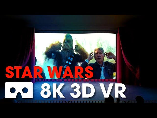 8K 360 VR Star Wars Force Awakens Trailer (virtual reality)