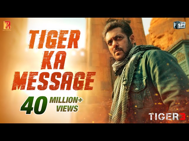 Tiger Ka Message | Tiger 3 | Salman Khan, Katrina Kaif | Maneesh Sharma | YRF Spy Universe | Teaser