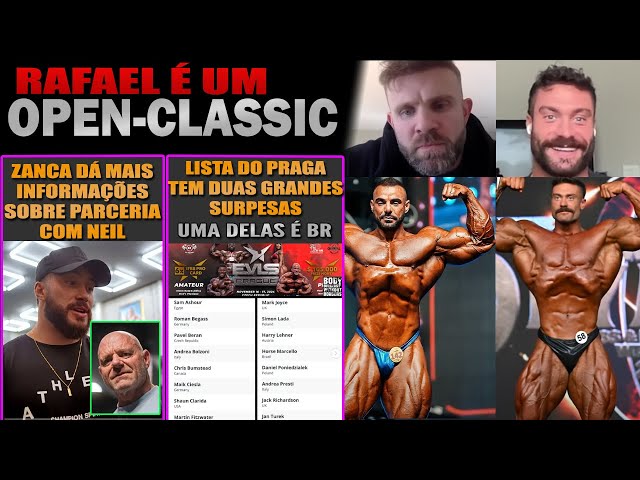 CBUM e Iain falam sobre enfrentar Rafael Brandão + Zanca dá mais detalhes + Lista do Praga