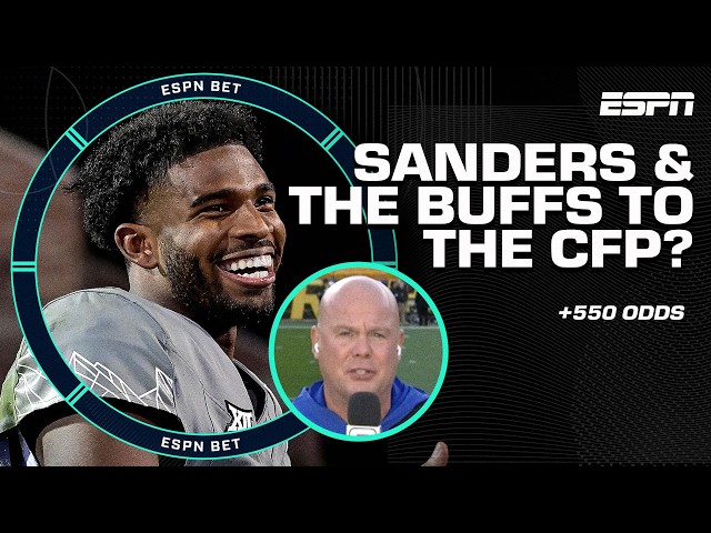 CFB BETTING PICKS 💰 Will Shedeur Sanders & Colorado make the CFP (+550)? 👀 | ESPN BET Live