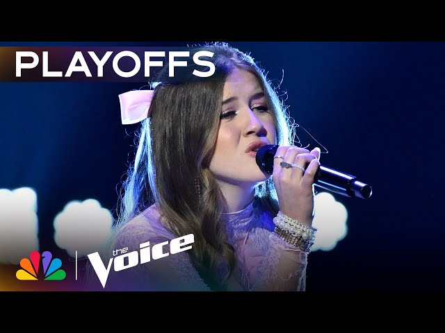 Sydney Sterlace Taps into Her Inner Voice on Taylor Swift's "betty" | The Voice Playoffs | NBC