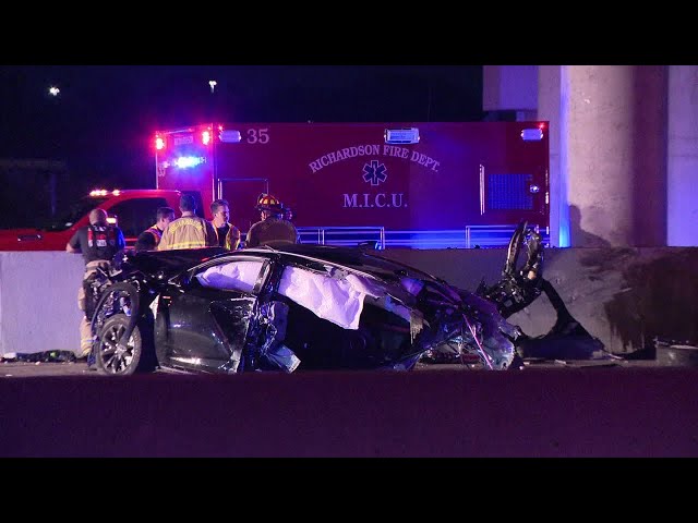 Deadly Halloween night crash closes all lanes of Dallas highway