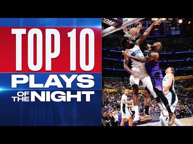 NBA’s Top 10 Plays of the Night | November 21, 2024 🏀🔥 #basketball  #nba #top10