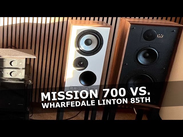 Mission 700 vs. Wharfedale Linton 85th Heritage soundtest