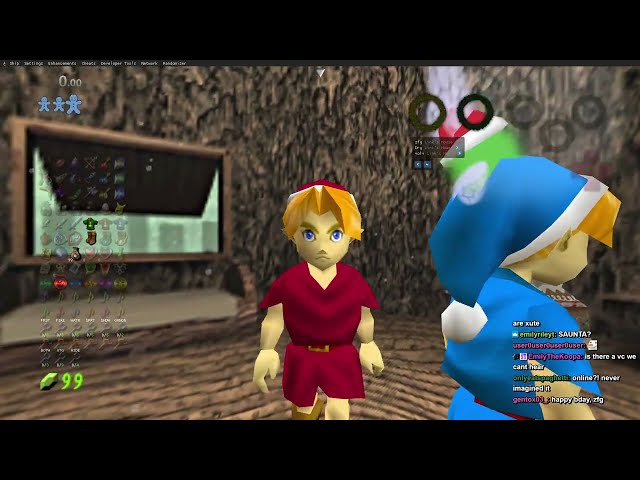 Ocarina of Time Online Multiplayer randomizer with Dry and Volv