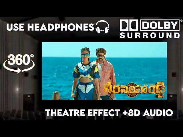 Suguna Sundari ||Theatre Experience Dolby Atmos  Surround  sound  8D Audio  Nandamuri Balakrishna