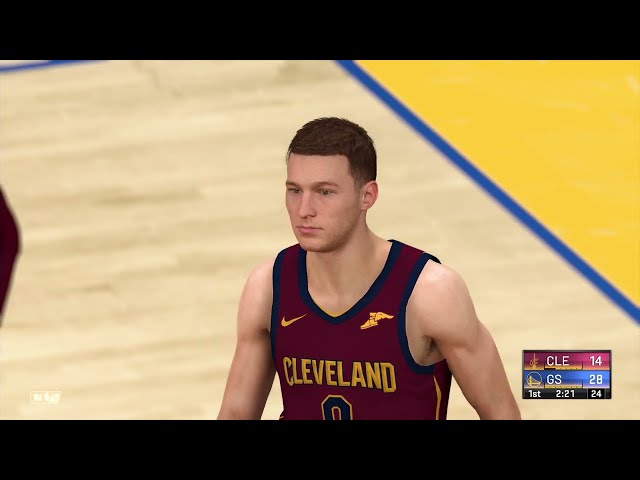 【NBA 2K21】Cleveland Cavaliers vs Golden State Warriors