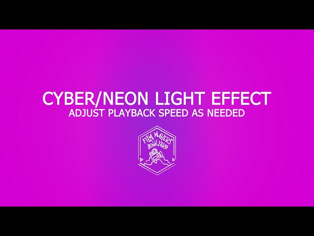 Cyber & Neon Light Effect - 3 Hours Loop #lighting #free #relaxing #neon #cyberpunk  #light