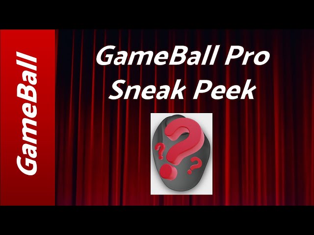 GameBall Pro Trackball March update 2023