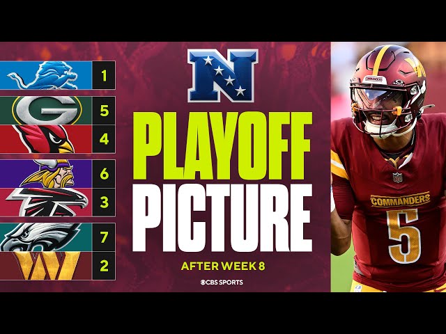 NFC Playoff Picture: The Bears are NOT ready for the postseason ... Commanders the BEST in the NFC?