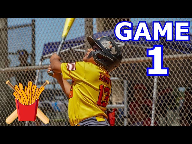 LUMPY AND RALLY FRIES BLAST OFF IN GAME 1! | Team Rally Fries (10U Fall/Winter Season) #1