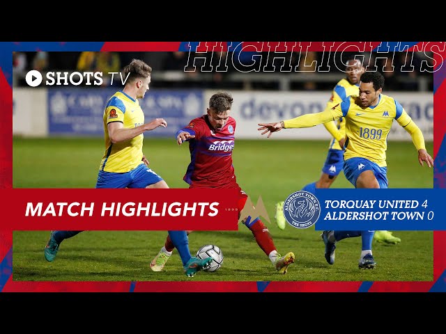 Match Highlights: Torquay United (A)